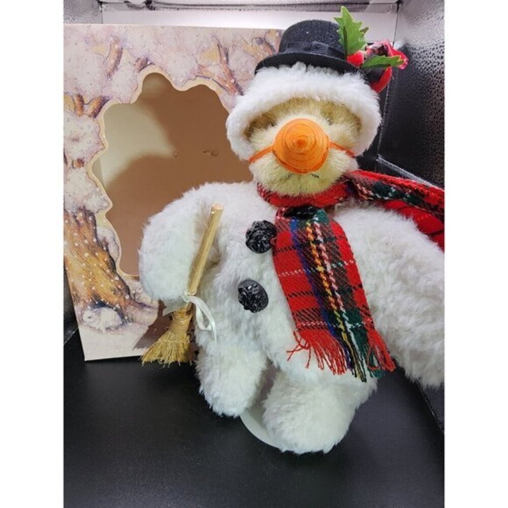VTG Muffy Vanderbear Doll Muffy SnowBear 1991 Limited Edition Snowman Carrot